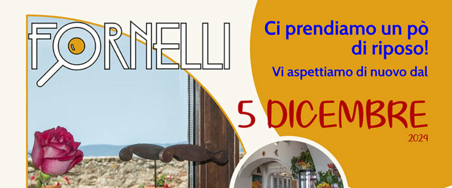 Vi aspettiamo dal 5 dicembre!